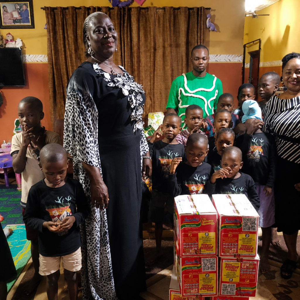PHOTOS: Outreach To Eghosa Orphanage Benin City By Harmony Foundation Global hf photo 1
