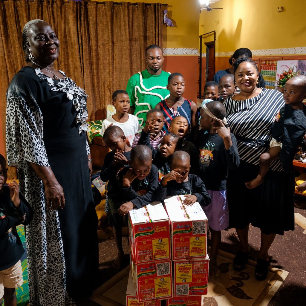 PHOTOS: Outreach To Eghosa Orphanage Benin City By Harmony Foundation Global hf photo 2